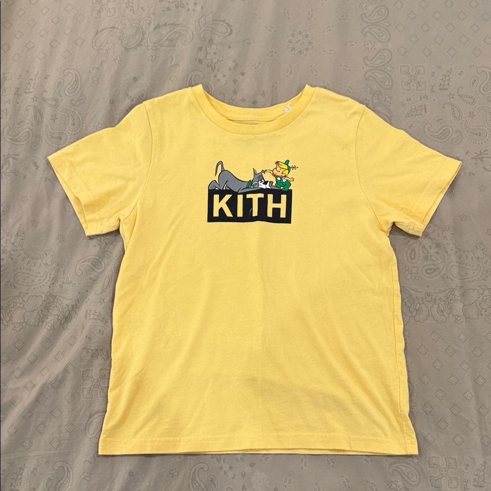 Kith Jetson’s Kids Yellow Graphic T-Shirt